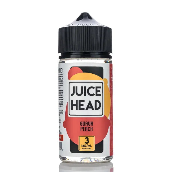 Juice Head E-Liquid - Guava Peach - 100ml - Black Coral